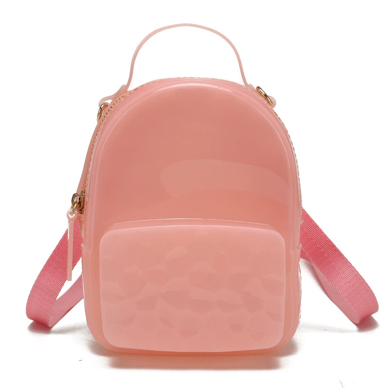 DIY Charm Jelly Mini Backpack – Customizable 4-Theme Set