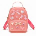 DIY Charm Jelly Mini Backpack – Customizable 4-Theme Set
