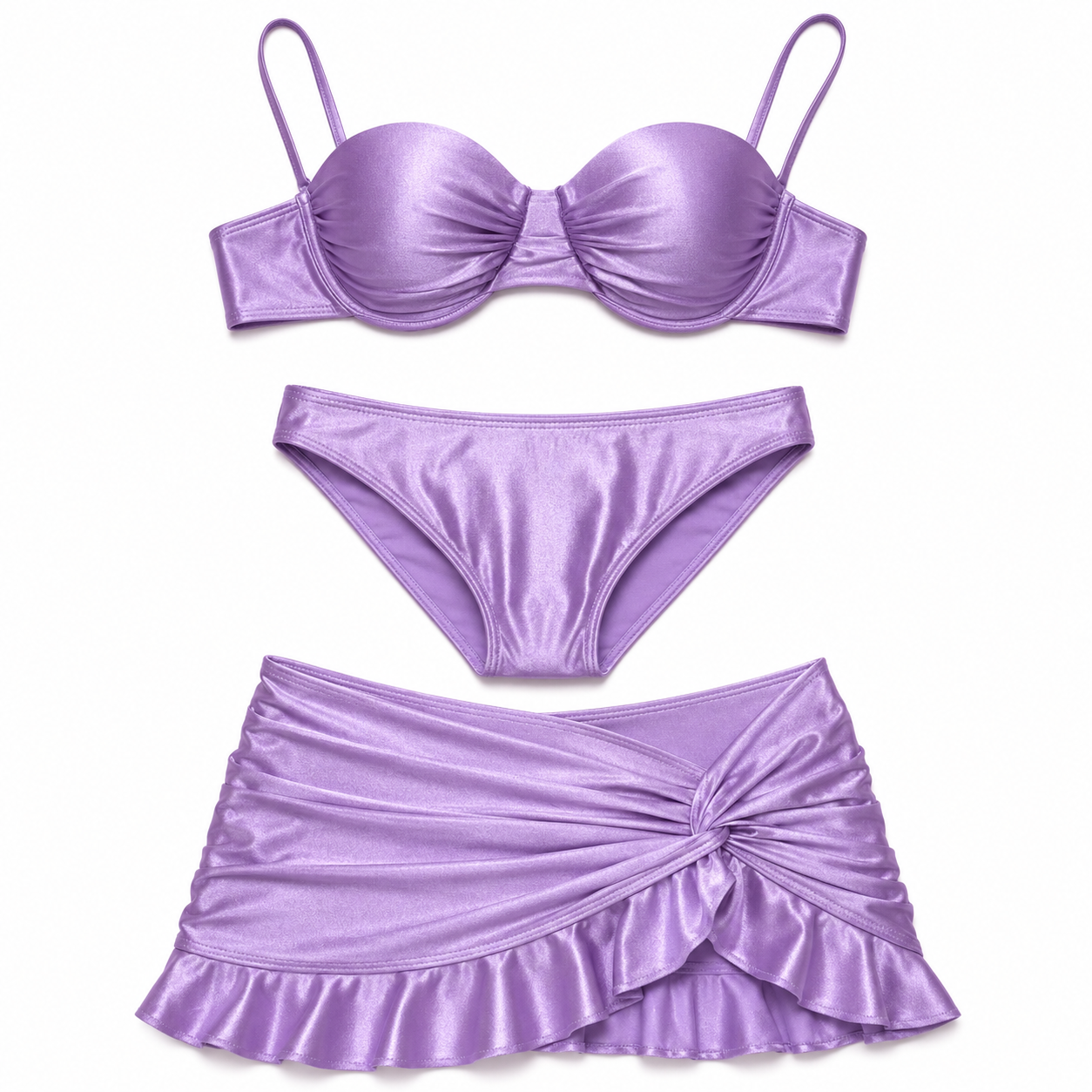 CRYSTAL-purple Festival/Party/Rave Bikini Outfit