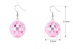 Disco Ball Dangle Earring Set BOGO free