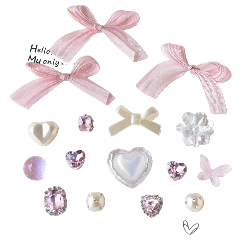 DIY Charm Jelly Mini Backpack – Customizable 4-Theme Set