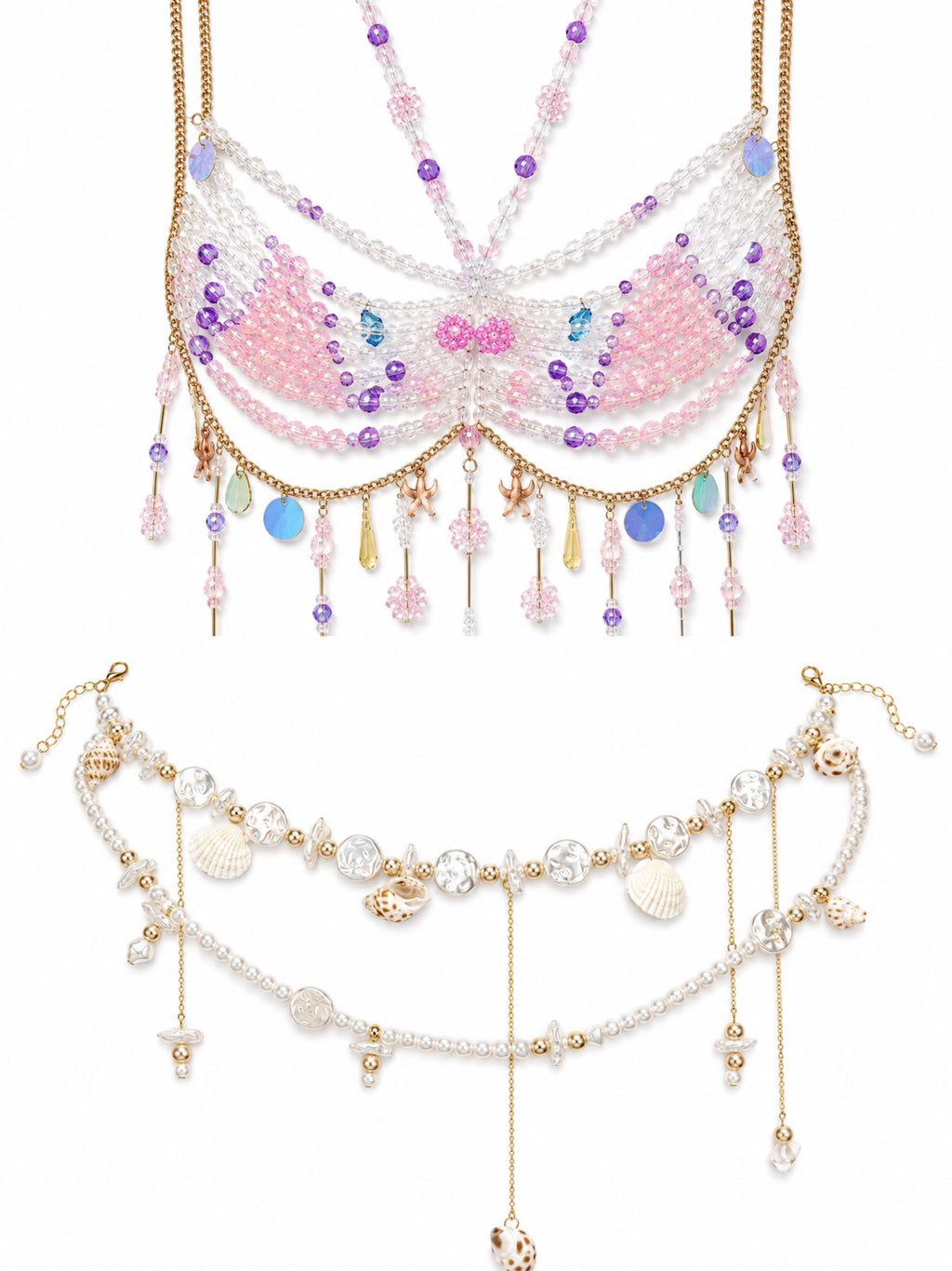 CRYSTAL-purple Festival/Party/Rave Bikini Outfit