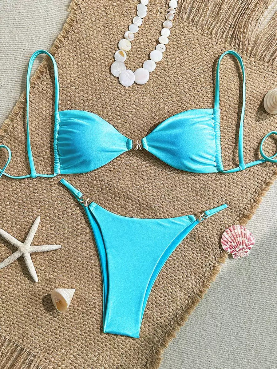 Aqua Bikini Set