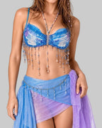 Blue Ocean Crystal Bikini Outfit