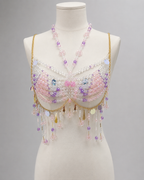 CRYSTAL-purple Festival/Party/Rave Bikini Outfit
