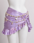 CRYSTAL-purple Festival/Party/Rave Bikini Outfit