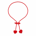 Cherry Glow Adjustable Choker Necklace | FIVZI